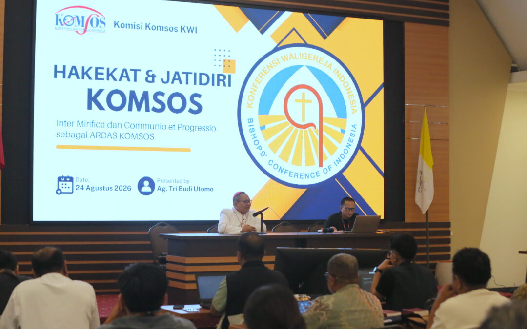 Komsos Bukan Sekadar Media, Tetapi Bagian dari Perutusan Pastoral